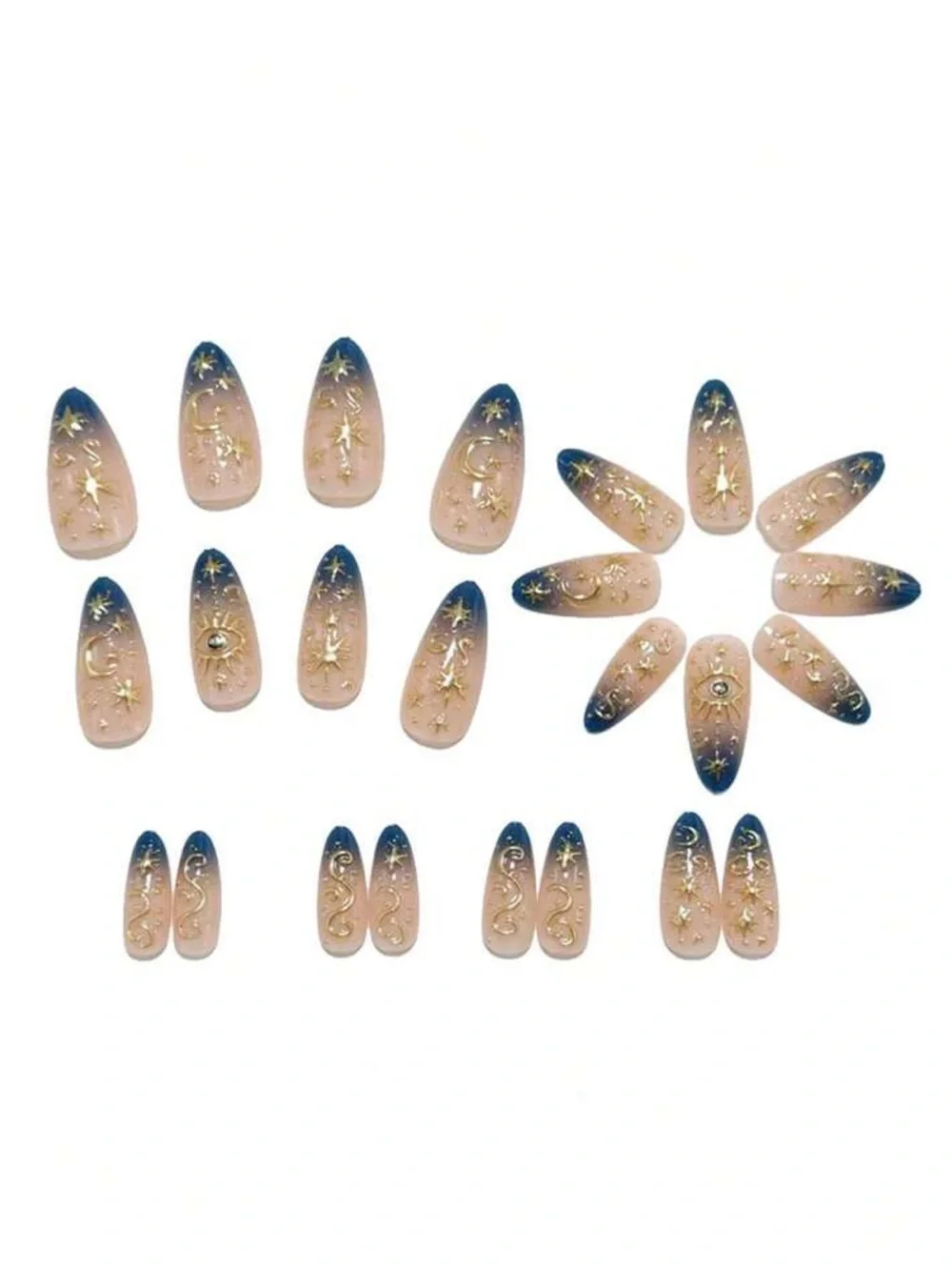 Eye Of The Cosmos Celestial Press On Nail Set NEW 🏷️